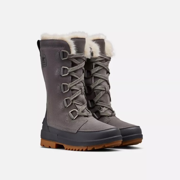 Sorel l Tivoli IV Parc Waterproof Suede Insulated Faux Fur